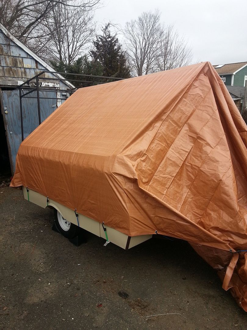 Winter Storage...To Tarp or Not To Tarp? PopUpPortal