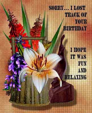 belated birthday wishes. elated happy irthday wishes.