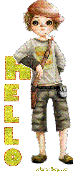 hi and hello Orkut scraps