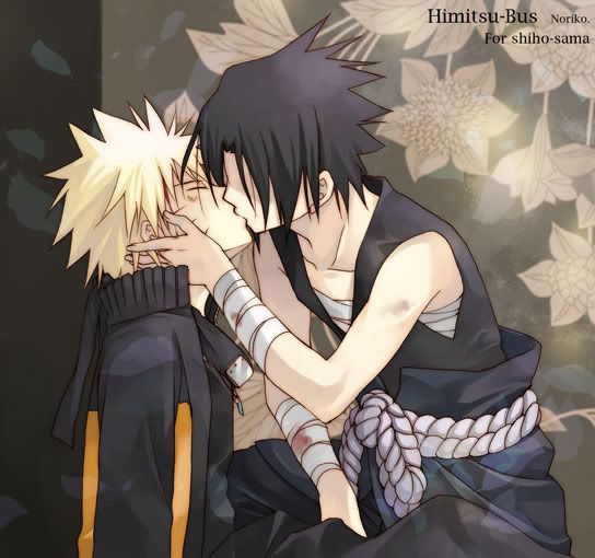 naruto and sasuke kissing. Naruto should make love with