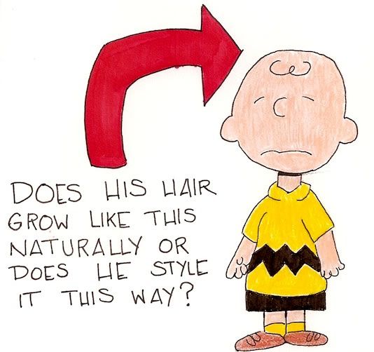 Charlie Brown Hair