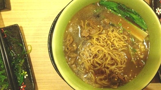 ramen, niku ramen, gohan sushi, restaurant, japanese food, brunei, seria