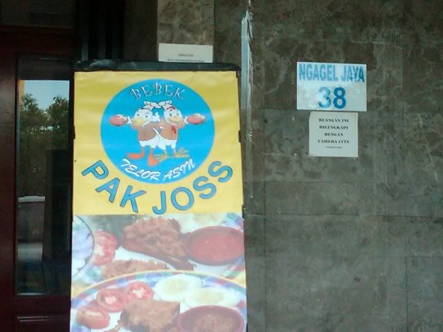 Bebek Pak Joss