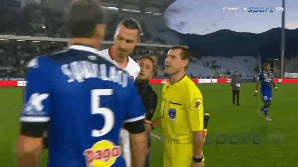 Sebastien Squillaci bråk med Zlatan Ibrahimovic
