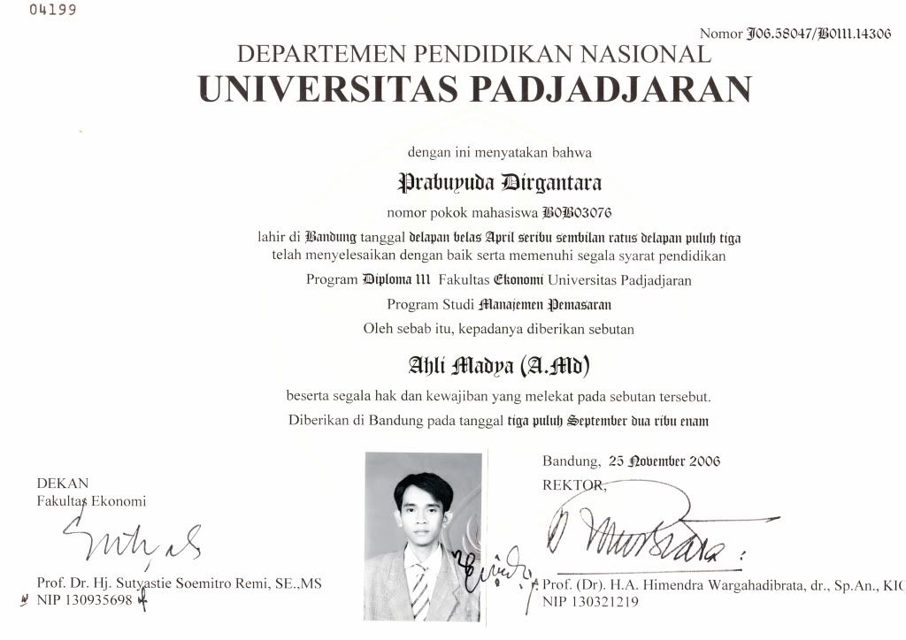 foto ijazah