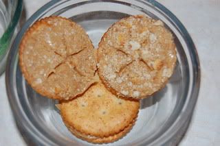 Sand dollar crackers