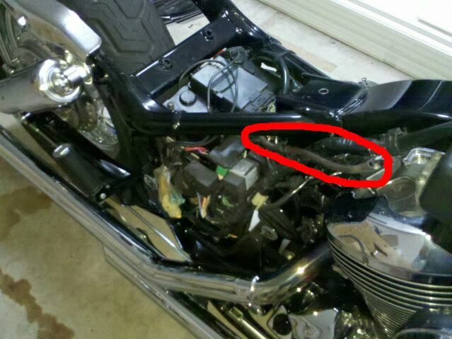 Motorcycle honda fuel leaking #4
