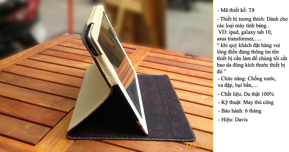 [Davis.vn] - Miếng dán da, Bao da handmade - Tinh tế trên từng sản phẩm ! - 4