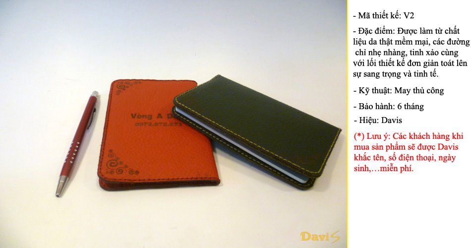 [Davis.vn] - Miếng dán da, Bao da handmade - Tinh tế trên từng sản phẩm ! - 6