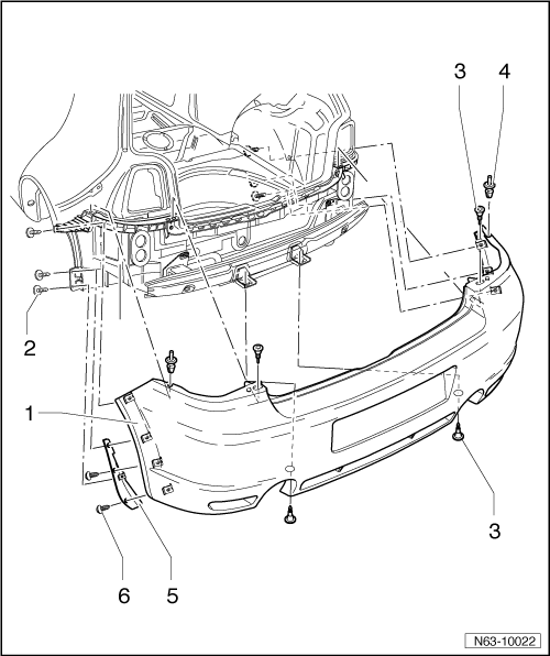 Passat B5/B5+ Снятие и установка бампера, установка парктроника.