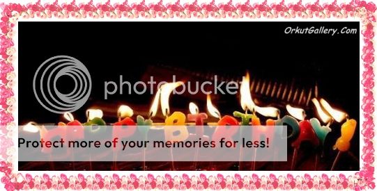 Birthday orkut scraps