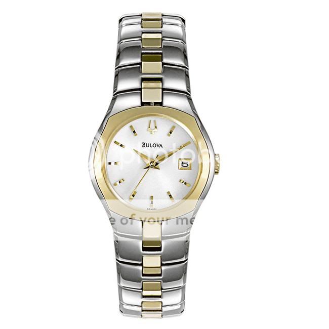 Exudando elegancia casual, este reloj bicolor de Bulova perfecto para 