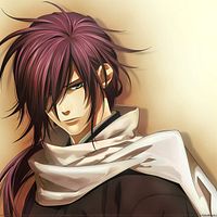 Purple Hair Blue Eyes Anime Guy Pictures Images Photos