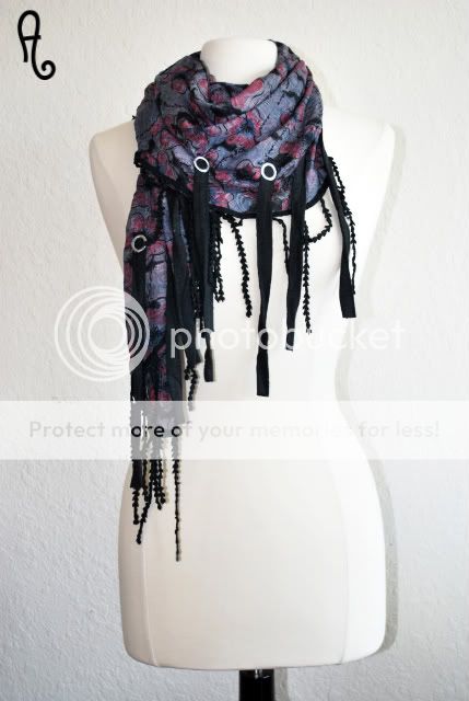 Unique Fringe Floral Print Fashion Scarf Wrap   5 Color  