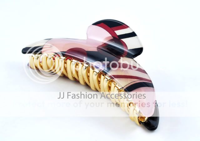 Long Large Acrylic Hair Claw Clip 3 color Wholesale  