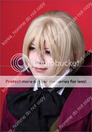 Black Butler Kuroshitsuji 2 ii Alois Trancy cosplay wig  