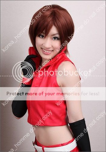 Vocaloid Kagamine Meiko Cosplay Wig Short Brown New Ver