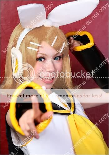 Vocaloid Rin Ren Cosplay Wig Kagamine Short Miku V12