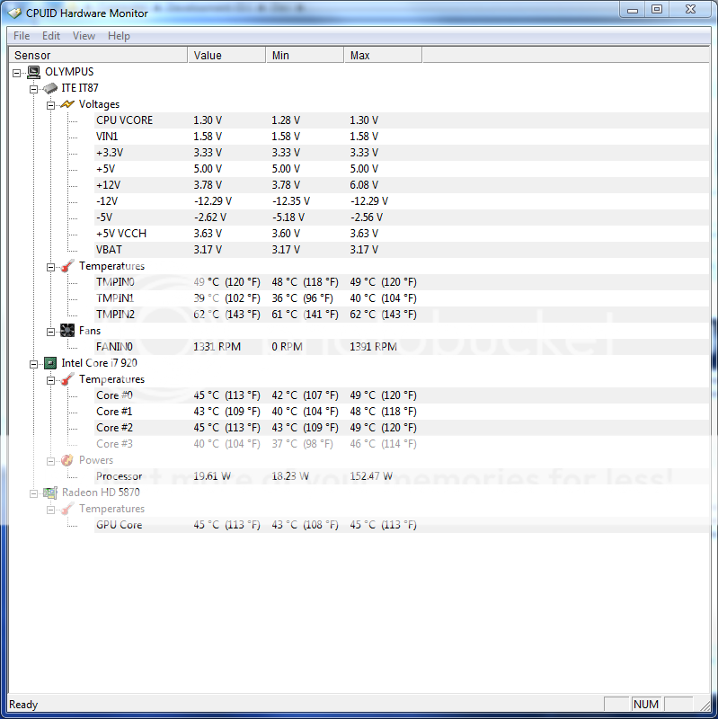 How Do You Get Your Cpu Temp And Are Mine Okay Cyberpowerpc Forum Page 1